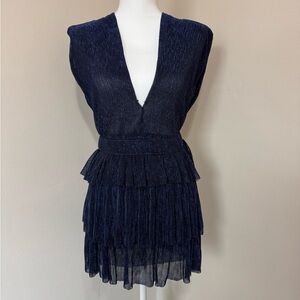 Elegant Navy Tiered Dress *never worn*